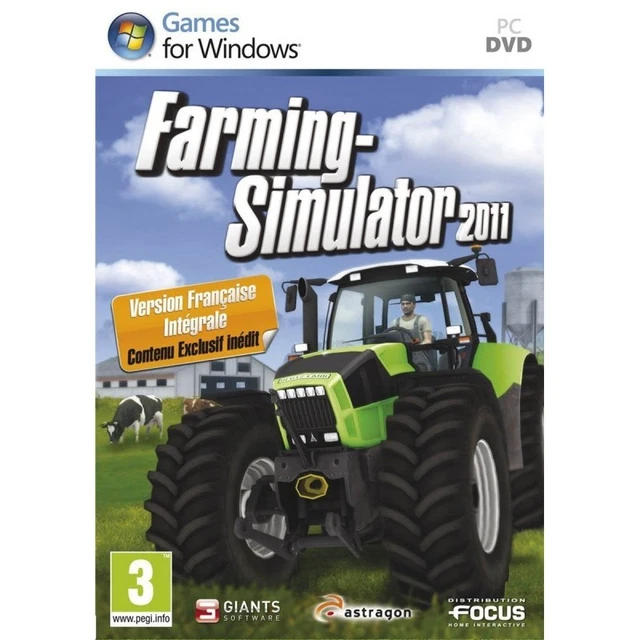 FARMING SIMULATOR 2011 - version Française intégrale PC Occasion EUR 15 ...