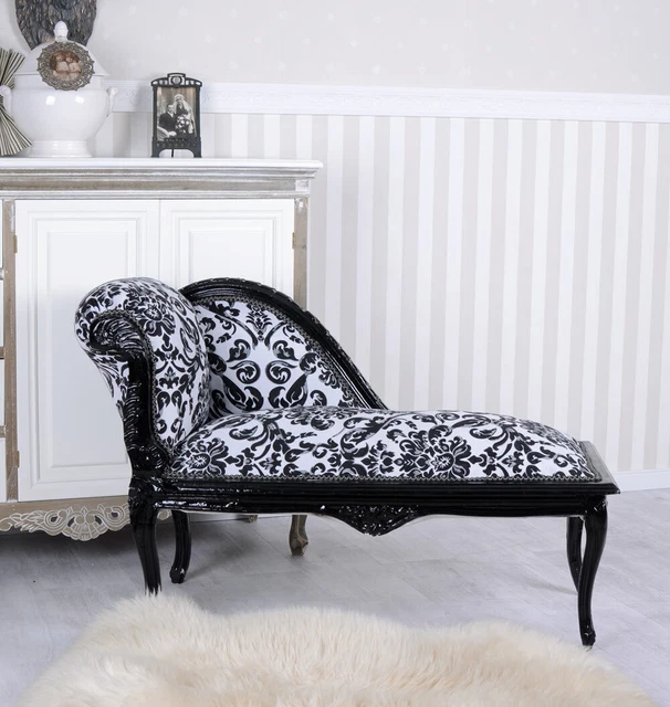 Barocksofa Sitzbank Antik Kanapee Barock Liege Sofa Sitzbank Polsterhocker Bank