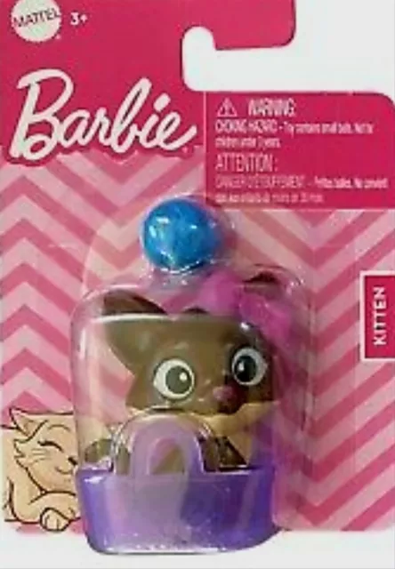 Barbie Movie Glam Car Convertible, Fashionista Down Doll Syndrome Kitten Pet #3 3