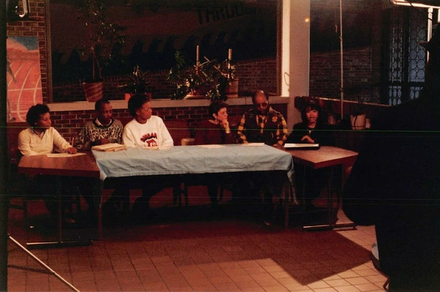 Vtg African American Debate Discussion Historical Dunbar High School Men Women 9