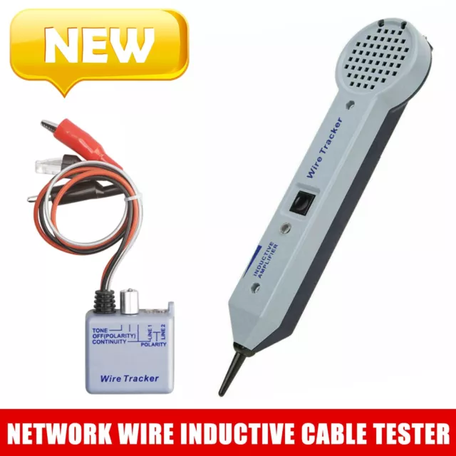 200EP Inductive Amplifier Network Cable Tester Wire Tracker Toner Tone Generator