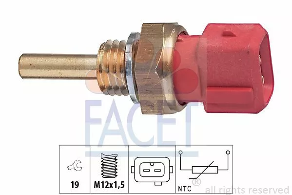 FACET (7.3155) Sensor, Kühlmitteltemperatur für FORD NISSAN KIA INFINITI