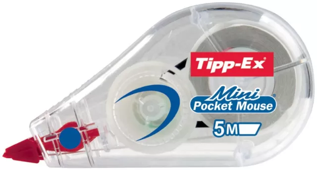 10 x Tipp-Ex Correction Roller Tape Tippex Wizard Mouse - Fast Dispatch