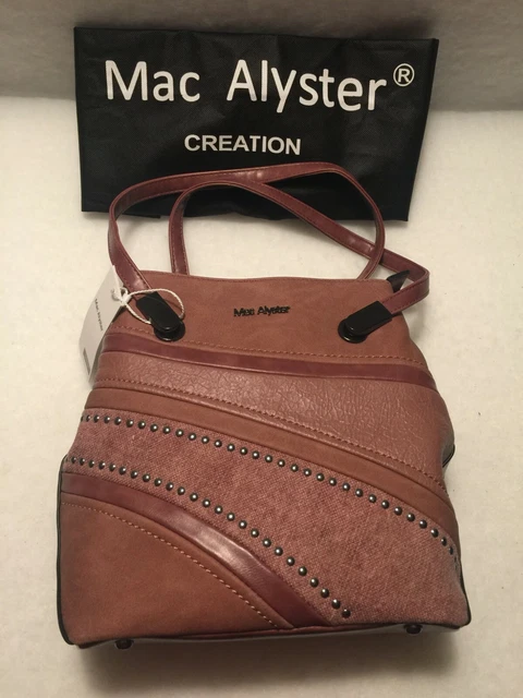 MAGNIFIQUE SAC CUIR Beige Mac Alyster Neuf EUR 40 00 PicClick FR