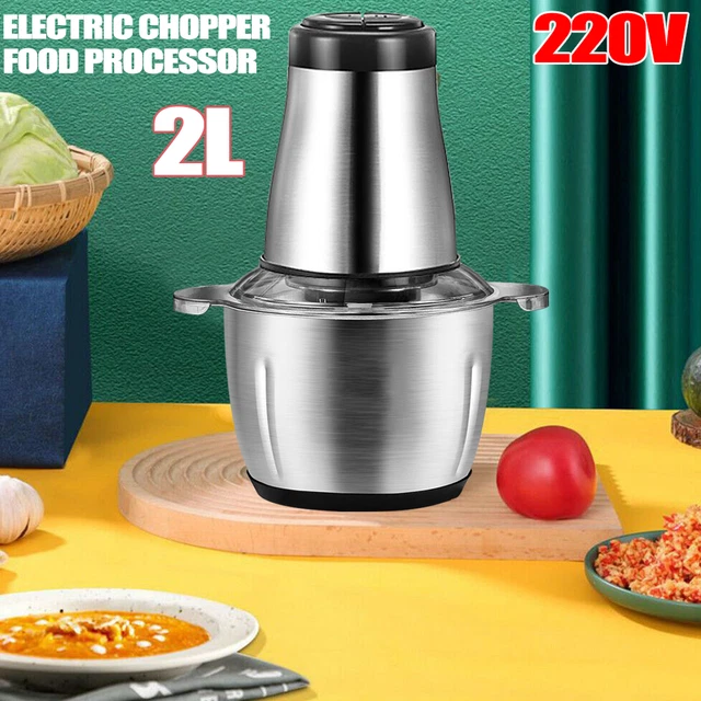2L ELECTRIC MEAT Grinder Mincer Mixer Home Mini Food Chopper Processor
