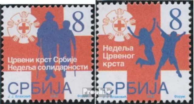 Serbia Z2,Z3 (completa edizione) MNH 2006 Costretti Award