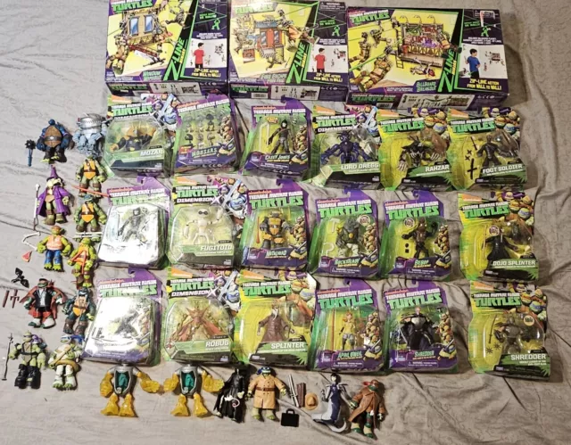 Nickelodeon 2012 Teenage Mutant Ninja Turtles Lot Loose New