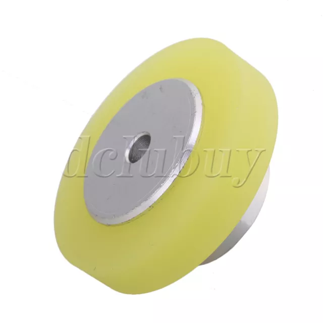 10 Sets 50x6mm Aluminum Silicone Measuring Rotary Encoder Meter Wheel