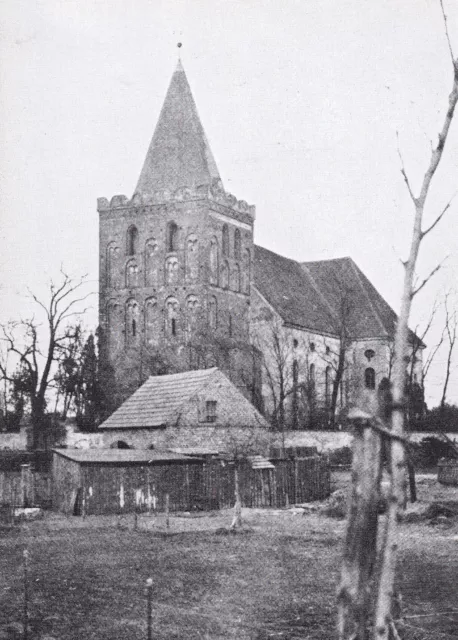 Die Dorfkirche von Starzeddel/ Starosiedle im Kreis Guben (Ostbrandenburg) 1930