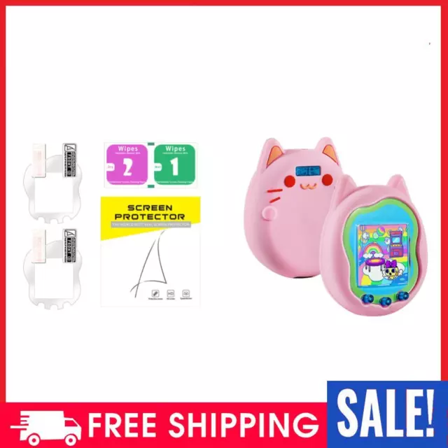 2 Pcs Screen Protector Anti-Scratch for Tamagotchi Uni (Ivory HD PET Hard Film