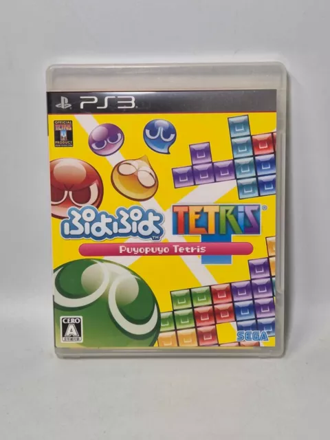 Game PS3 Puyopuyo Tetris Complete With Manual PLAYSTATION 3 Jap