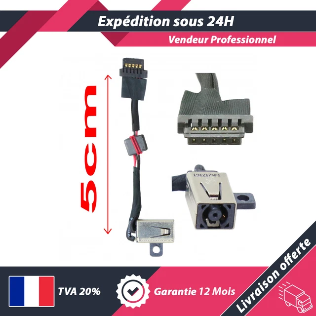 Connecteur D'Alimentation DC Jack Pour Dell Studio 15z - Pièce Neuf - Compatible