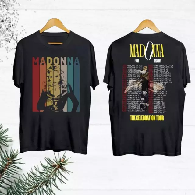 MADONNA 90S VINTAGE Shirt, 2024 Tour Madonna The Celebration, Madonna