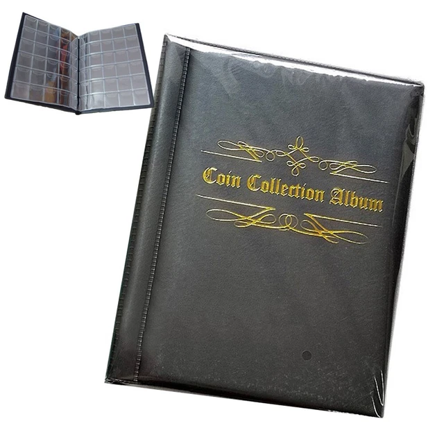 Collezionista monete Essential 480 collezione borse libro portamonete per portamonete