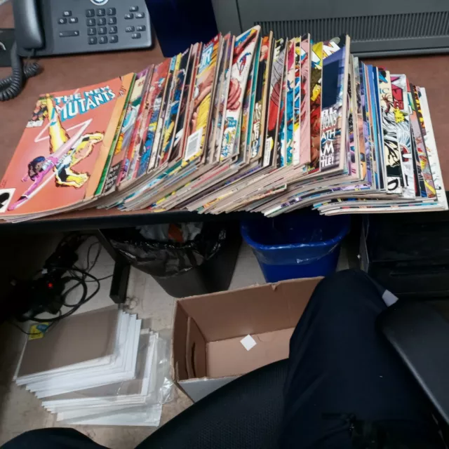 huge giant sized x-men force factor 98+ issue marvel comic lot new mutants 1st p