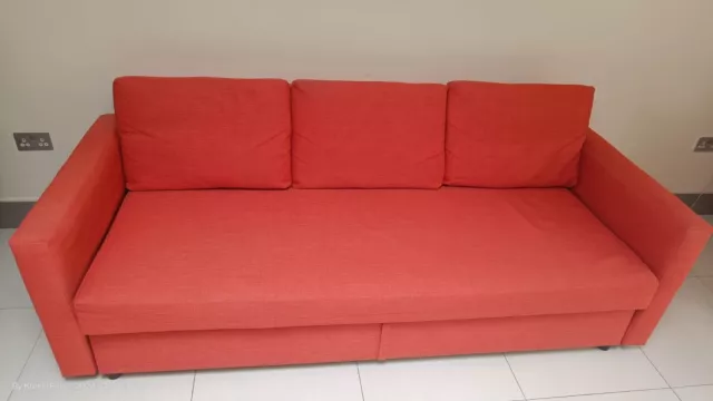 IKEA FRIHETEN 3 Seater Sofa Bed with Storage - King Size