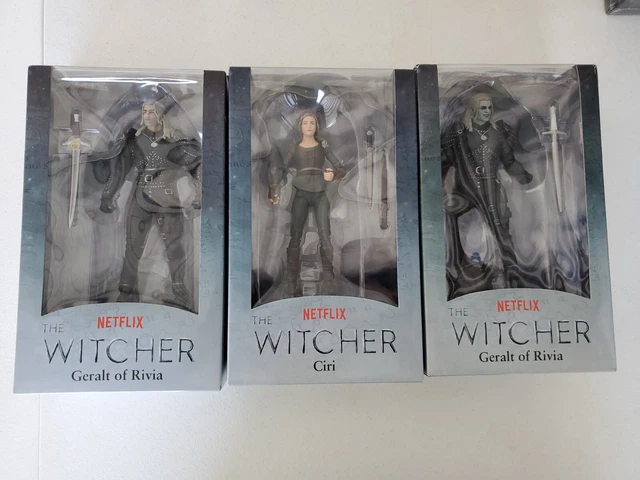 McFarlane Netflix The Witcher Season 2 Geralt of Rivia, Ciri Figure New