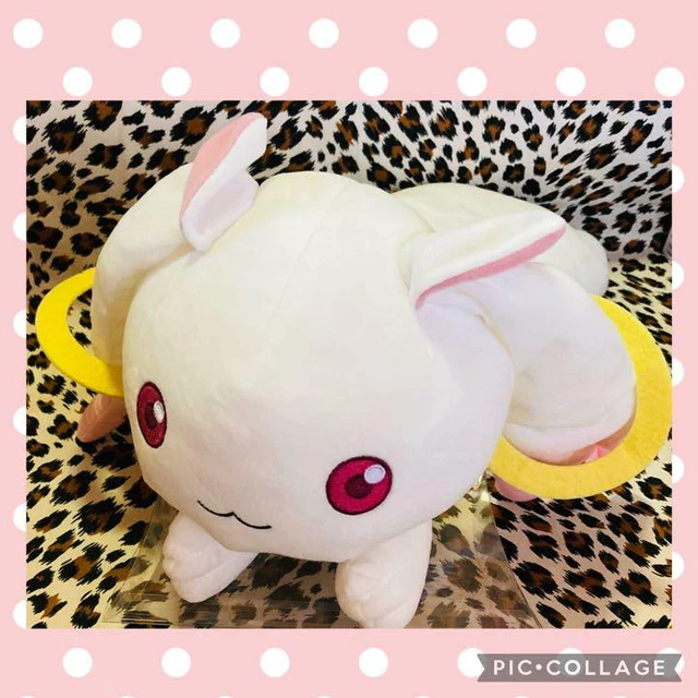 BANPRESTO Puella Magi Madoka Magica plush toy Kyubey 10th Big plush japan