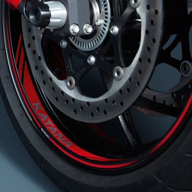 Suzuki Katana Inner Rim Decals 990D0-07L06-RED