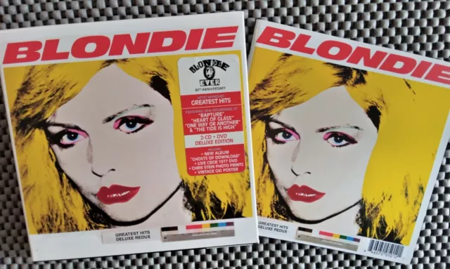 Blondie 2CD+DVD Box Set NEW Deluxe Redux Ghosts Debbie Harry 40th Collectable