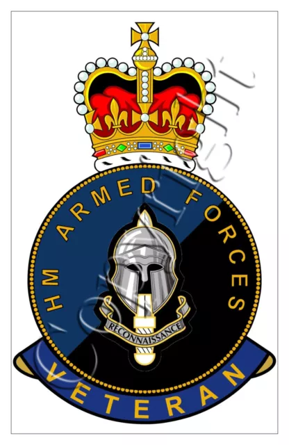 Srr Special Reconnaissance Regiment Hm Armed Forces Veterans Sticker