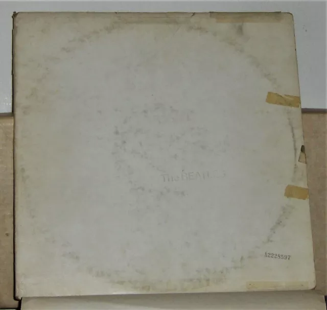 The Beatles - White Album 1968 Vinyl LP Record Apple SWBO-101 Numbered A2228597