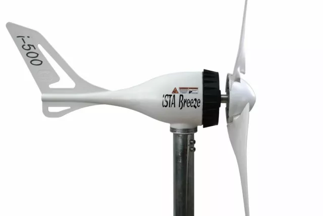 I-500W 12V/24V Windgenerator Wind Turbine Ista-Breeze £225.00 - PicClick UK