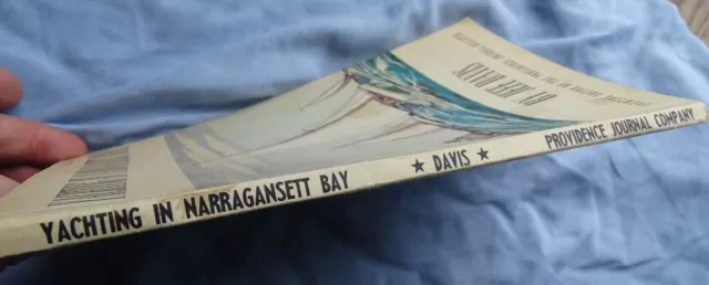 Yachting In Narraganset Bay 1946 Book signed by Jeff Davis of Providence Journal 2