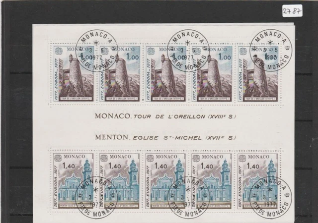 Monaco  gestempelt     MiNr. Block 11