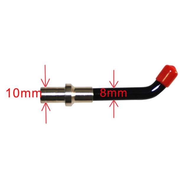 Dental Optical Fiber Guide Rod Tip For LED Lamp Curing Light 8mm 10mm