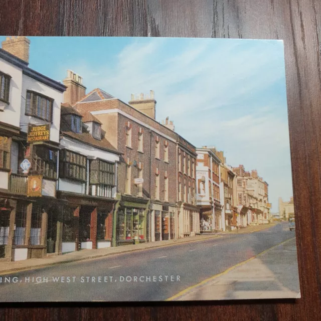 Vintage Postkarte Richter Jeffrey's Lodging High West Street Dorchester J. Lachs 3