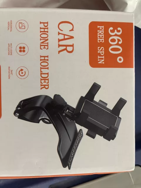 360° Cell Phone Car Dashboard Holder Universal Spida Mount Stand Bracket Clip