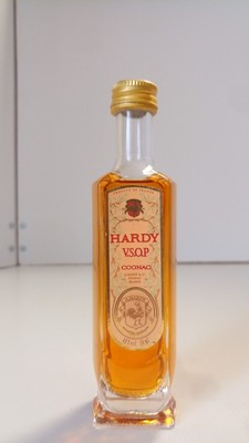 Hardy OLD COGNAC HARDY MONSEIGNEUR VIEILLE FINE  MIGNONNETTE 3CL MINI BOTTLE 