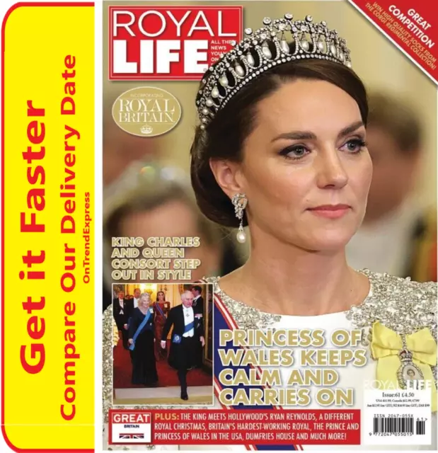 Royal Life Magazine Issue 61 Kate Middleton Princess of Wales Keeps Calm