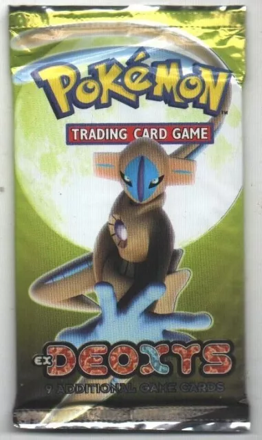 Pokemon Tcg Trading Card Game Deoxys 2005 Sealed Booster Pack Usa