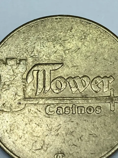 RARE TOWER CASINOS CASINO TOKEN - CLICK ON THE "VISIT STORE" LINK FOR MORE! #b01