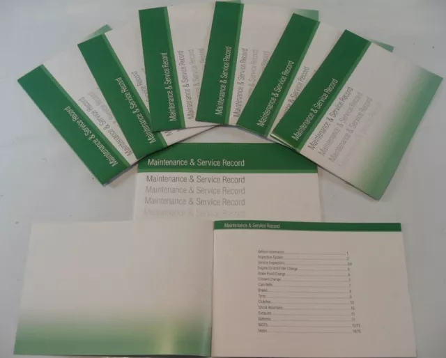 Land Rover Generic Replacement Car Service History Book New Handbook Blank G 2