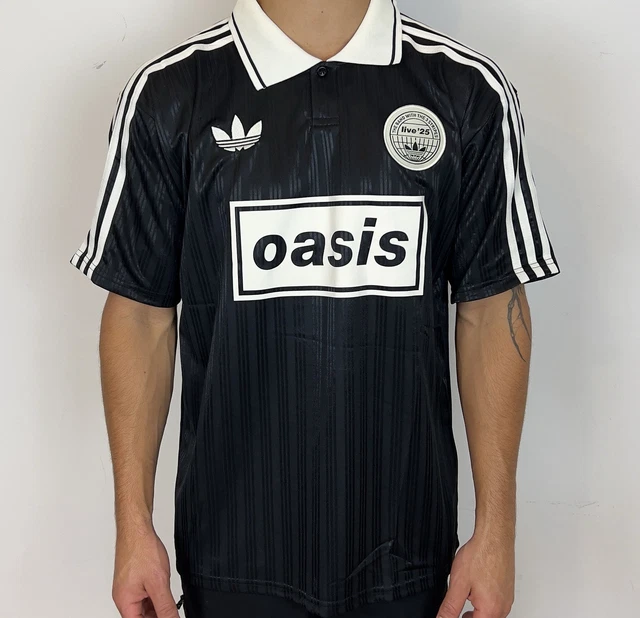 ADIDAS OASIS X Tour Jacquard Jersey Black, Size L £29.82 - PicClick UK