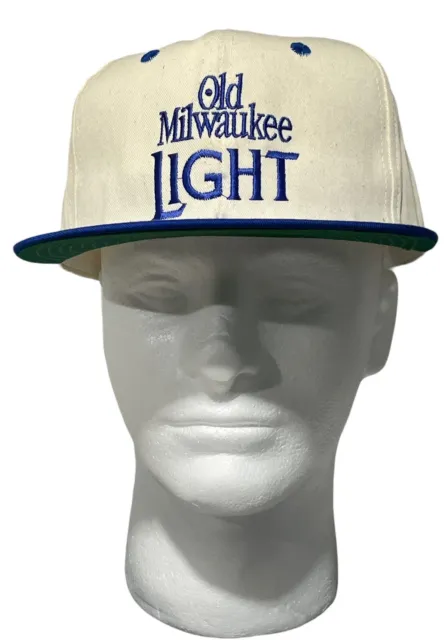 VINTAGE OLD MILWAUKEE Light Beer Bassin' with Bill Dance Fishing Hat Rare  $35.00 - PicClick
