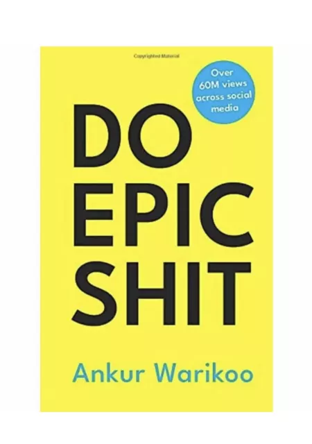 DO EPIC SHIT By Ankur Warikoo Hardcover -