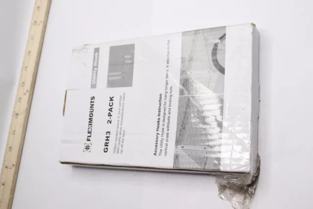 Fleximounts Add-On Storage Hooks Accessory for Ceiling Rack