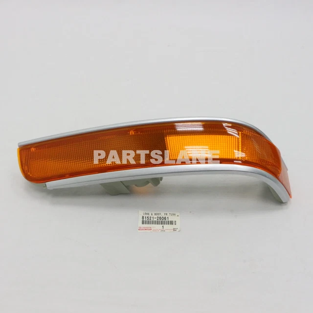 Genuine OEM Toyota Front Turn Signal Lamp Lens – 81521-60461 (Made In Japan)