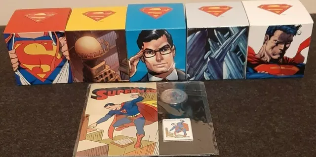 2013 Superman Canadian 6 Coin Set PROOF, RARE  some Lenticular 2