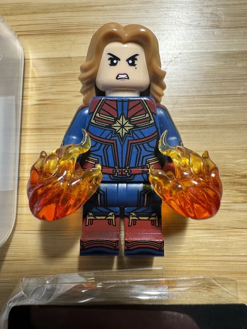 LAB9 CAPTAIN MARVEL Custom Lego Minifigure Avengers Endgame