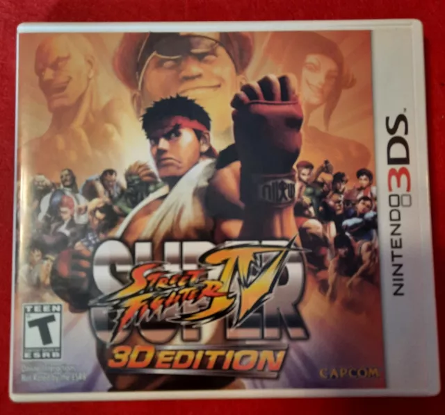 Super Street Fighter IV -- 3D Edition (Nintendo 3DS, 2011)