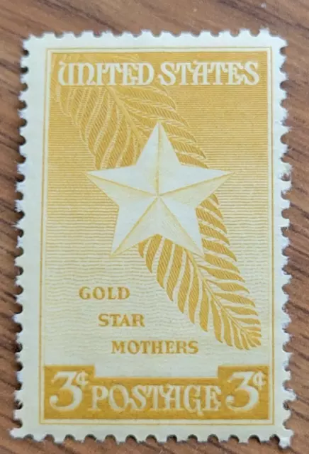 Single $.03 Cent US Postal Stamp, Gold Star Mothers, 1948, S#969