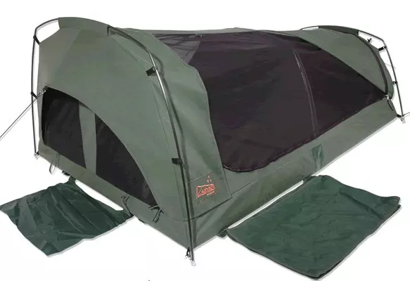 Sahara Wanderer Deluxe Double Dome Canvas Swag & Bag