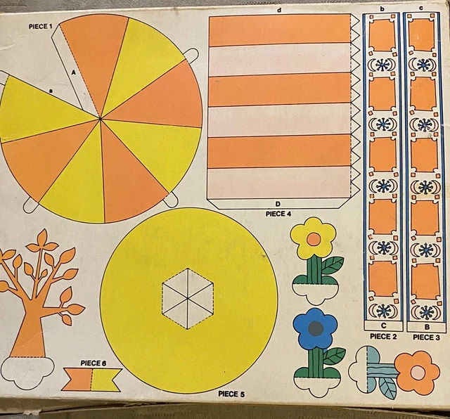 RARE MAGIC ROUNDABOUT Shaker Maker Set 1975 Boxed. Used. Dougal Zebedee