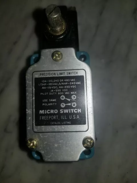 Honeywell 6LS2 Micro Switch Limit rotatif neuf dans sa boîte avec fiche d'instructions 2