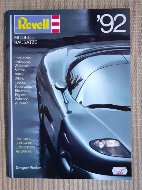 Revell Modellbausätze, Katalog 1992, mit Preisliste u. Revell-Farbübersicht